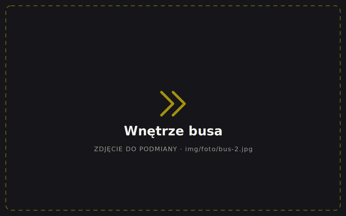 Wnętrze busa